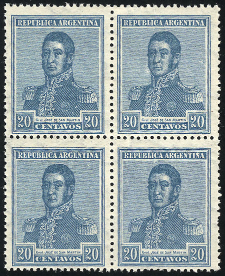 Lot 256 - Argentina general issues - Guillermo Jalil - Philatino Auction # 2339 ARGENTINA: Budget auction with very good material of all periods, including rarities! Lot 256 - Argentina general issues - Guillermo Jalil - Philatino Auction # 2339 ARGENTINA: Budget auction with very good material of all periods, including rarities!