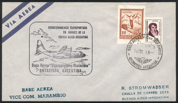 Lot 12 - argentine antarctica postal history - Guillermo Jalil - Philatino Auction # 2339 ARGENTINA: Budget auction with very good material of all periods, including rarities! Lot 12 - argentine antarctica postal history - Guillermo Jalil - Philatino Auction # 2339 ARGENTINA: Budget auction with very good material of all periods, including rarities!