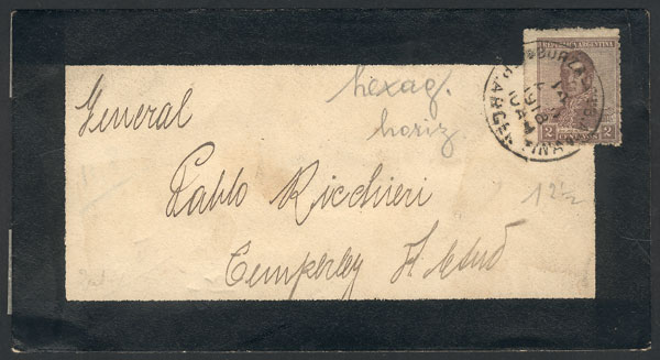 Lot 1391 - Argentina postal history - Guillermo Jalil - Philatino Auction # 2339 ARGENTINA: Budget auction with very good material of all periods, including rarities! Lot 1391 - Argentina postal history - Guillermo Jalil - Philatino Auction # 2339 ARGENTINA: Budget auction with very good material of all periods, including rarities!