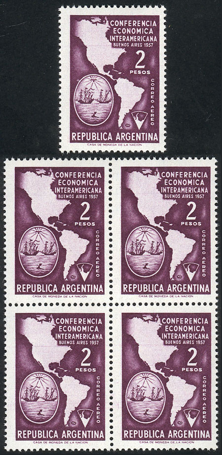 Lot 690 - Argentina general issues -  Guillermo Jalil - Philatino Auction # 2339 ARGENTINA: Budget auction with very good material of all periods, including rarities!