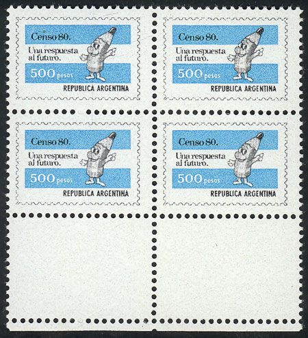 Lot 965 - Argentina general issues -  Guillermo Jalil - Philatino Auction # 2339 ARGENTINA: Budget auction with very good material of all periods, including rarities!