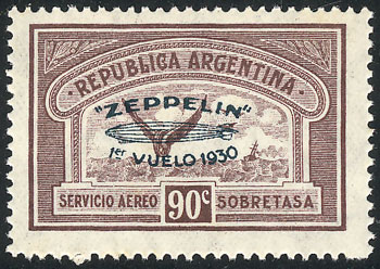 Lot 1082 - Argentina airmail - Guillermo Jalil - Philatino Auction # 2339 ARGENTINA: Budget auction with very good material of all periods, including rarities! Lot 1082 - Argentina airmail - Guillermo Jalil - Philatino Auction # 2339 ARGENTINA: Budget auction with very good material of all periods, including rarities!