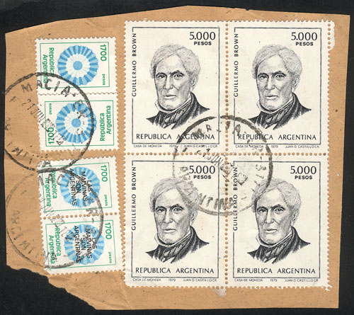 Lot 956 - Argentina general issues -  Guillermo Jalil - Philatino Auction # 2339 ARGENTINA: Budget auction with very good material of all periods, including rarities!
