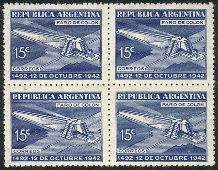 Lot 426 - Argentina general issues -  Guillermo Jalil - Philatino Auction # 2339 ARGENTINA: Budget auction with very good material of all periods, including rarities!