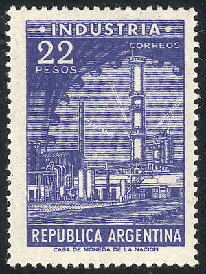 Lot 786 - Argentina general issues -  Guillermo Jalil - Philatino Auction # 2339 ARGENTINA: Budget auction with very good material of all periods, including rarities!