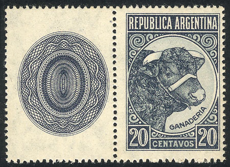 Lot 446 - Argentina general issues -  Guillermo Jalil - Philatino Auction # 2339 ARGENTINA: Budget auction with very good material of all periods, including rarities!