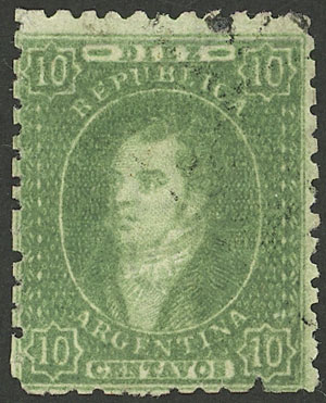 Lot 25 - Argentina rivadavias -  Guillermo Jalil - Philatino Auction # 2330 ARGENTINA: Very enjoyable general auction, with a lot of interesting material of all periods!!