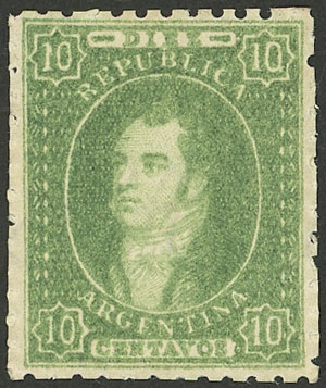 Lot 24 - Argentina rivadavias -  Guillermo Jalil - Philatino Auction # 2330 ARGENTINA: Very enjoyable general auction, with a lot of interesting material of all periods!!