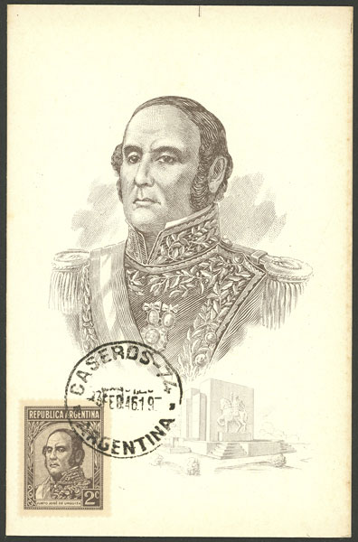 Lot 521 - Argentina general issues -  Guillermo Jalil - Philatino Auction # 2332 ARGENTINA: General sale with lots at very low starts!