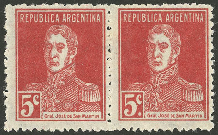 Lot 392 - Argentina general issues -  Guillermo Jalil - Philatino Auction # 2332 ARGENTINA: General sale with lots at very low starts!
