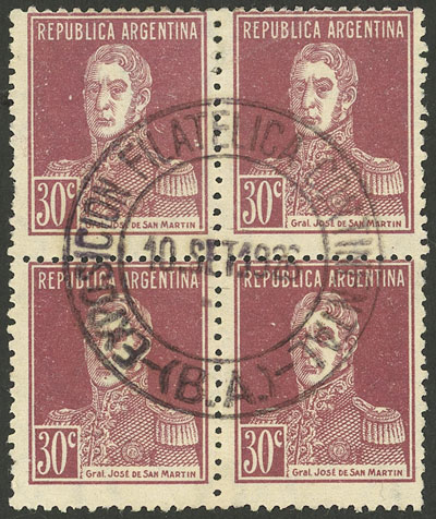Lot 396 - Argentina general issues -  Guillermo Jalil - Philatino Auction # 2332 ARGENTINA: General sale with lots at very low starts!