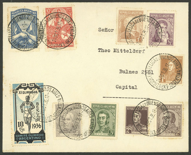 Lot 1383 - Argentina cinderellas - Guillermo Jalil - Philatino Auction # 2332 ARGENTINA: General sale with lots at very low starts! Lot 1383 - Argentina cinderellas - Guillermo Jalil - Philatino Auction # 2332 ARGENTINA: General sale with lots at very low starts!