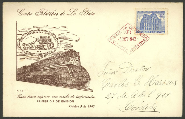 Lot 581 - Argentina general issues - Guillermo Jalil - Philatino Auction # 2332 ARGENTINA: General sale with lots at very low starts! Lot 581 - Argentina general issues - Guillermo Jalil - Philatino Auction # 2332 ARGENTINA: General sale with lots at very low starts!