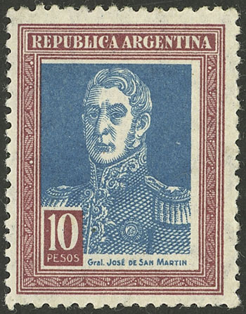 Lot 381 - Argentina general issues -  Guillermo Jalil - Philatino Auction # 2332 ARGENTINA: General sale with lots at very low starts!