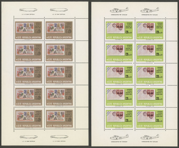 Lot 1049 - Argentina general issues - Guillermo Jalil - Philatino Auction # 2332 ARGENTINA: General sale with lots at very low starts! Lot 1049 - Argentina general issues - Guillermo Jalil - Philatino Auction # 2332 ARGENTINA: General sale with lots at very low starts!