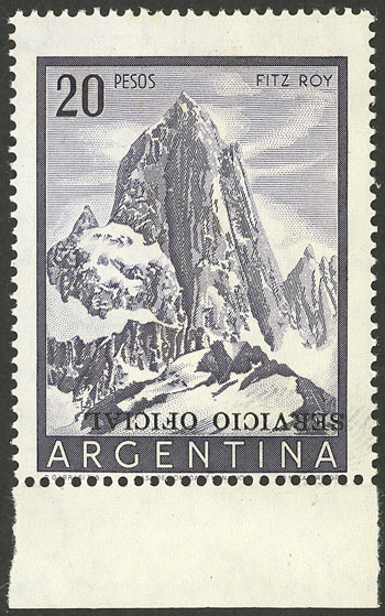 Lot 1207 - Argentina official stamps -  Guillermo Jalil - Philatino Auction # 2332 ARGENTINA: General sale with lots at very low starts!