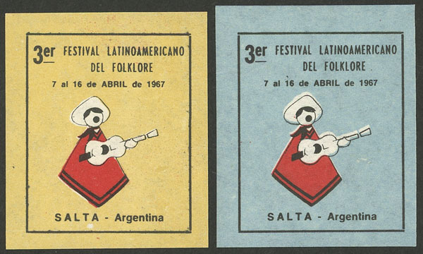 Lot 1372 - Argentina cinderellas - Guillermo Jalil - Philatino Auction # 2332 ARGENTINA: General sale with lots at very low starts! Lot 1372 - Argentina cinderellas - Guillermo Jalil - Philatino Auction # 2332 ARGENTINA: General sale with lots at very low starts!