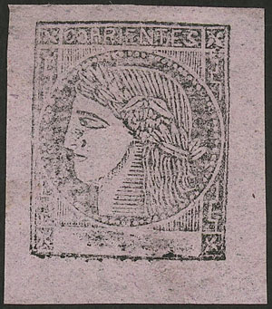 Lot 40 - Argentina corrientes -  Guillermo Jalil - Philatino Auction # 2332 ARGENTINA: General sale with lots at very low starts!