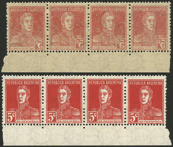 Lot 390 - Argentina general issues -  Guillermo Jalil - Philatino Auction # 2332 ARGENTINA: General sale with lots at very low starts!