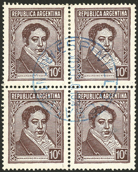 Lot 517 - Argentina general issues -  Guillermo Jalil - Philatino Auction # 2332 ARGENTINA: General sale with lots at very low starts!