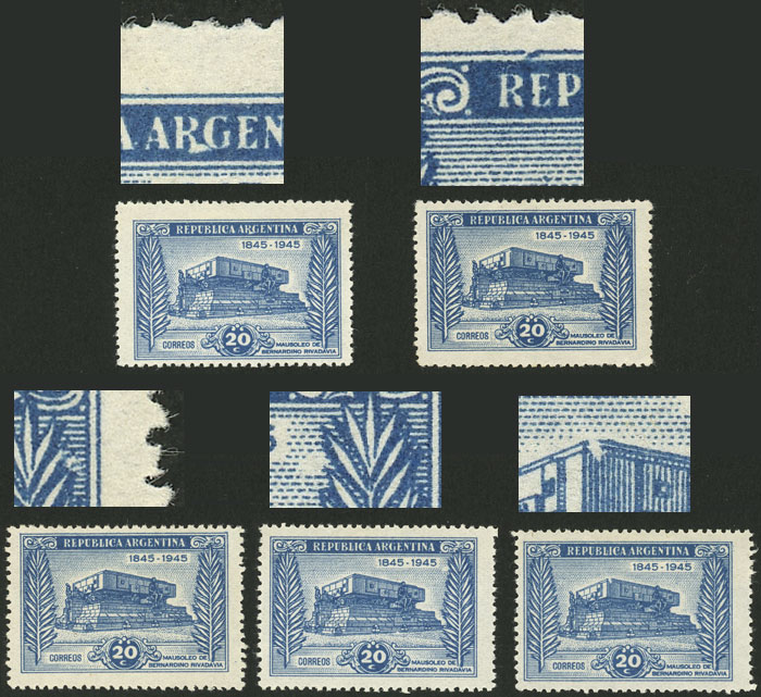 Lot 616 - Argentina general issues -  Guillermo Jalil - Philatino Auction # 2332 ARGENTINA: General sale with lots at very low starts!