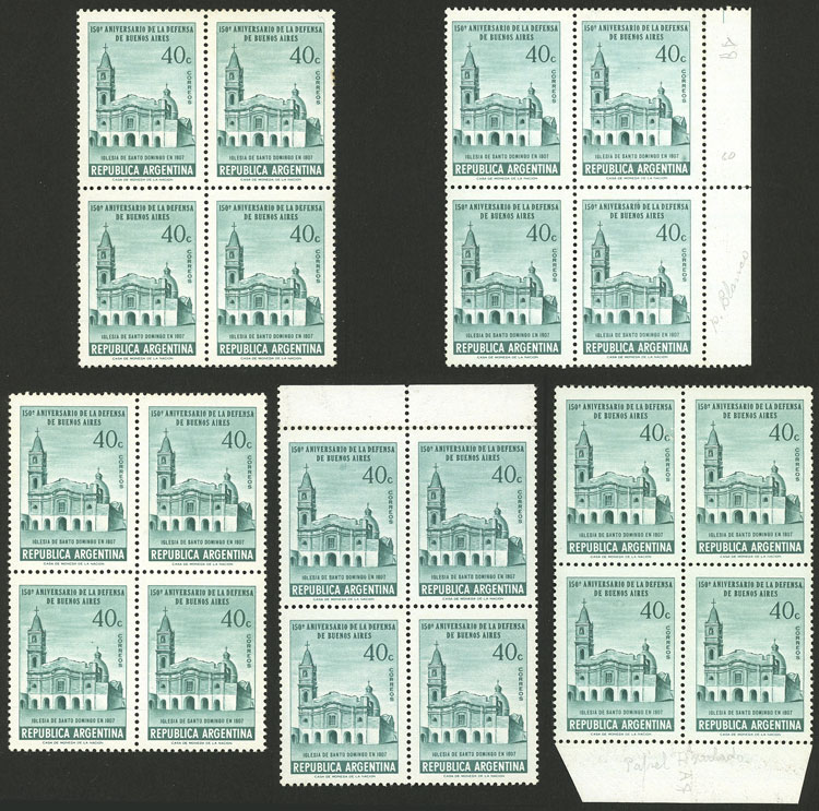 Lot 805 - Argentina general issues - Guillermo Jalil - Philatino Auction # 2332 ARGENTINA: General sale with lots at very low starts! Lot 805 - Argentina general issues - Guillermo Jalil - Philatino Auction # 2332 ARGENTINA: General sale with lots at very low starts!