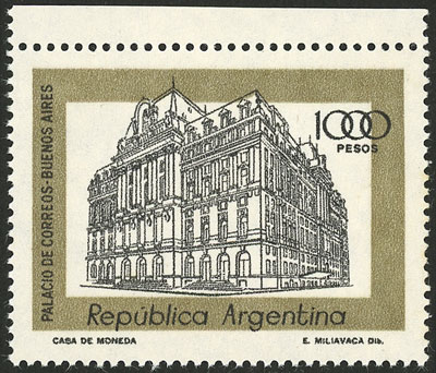 Lot 1027 - Argentina general issues - Guillermo Jalil - Philatino Auction # 2332 ARGENTINA: General sale with lots at very low starts! Lot 1027 - Argentina general issues - Guillermo Jalil - Philatino Auction # 2332 ARGENTINA: General sale with lots at very low starts!