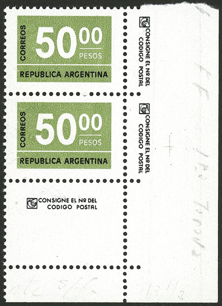 Lot 1012 - Argentina general issues - Guillermo Jalil - Philatino Auction # 2332 ARGENTINA: General sale with lots at very low starts! Lot 1012 - Argentina general issues - Guillermo Jalil - Philatino Auction # 2332 ARGENTINA: General sale with lots at very low starts!