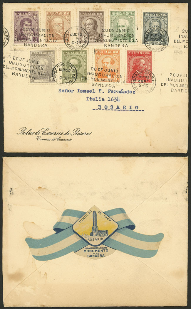 Lot 1279 - Argentina postal history - Guillermo Jalil - Philatino Auction # 2332 ARGENTINA: General sale with lots at very low starts! Lot 1279 - Argentina postal history - Guillermo Jalil - Philatino Auction # 2332 ARGENTINA: General sale with lots at very low starts!