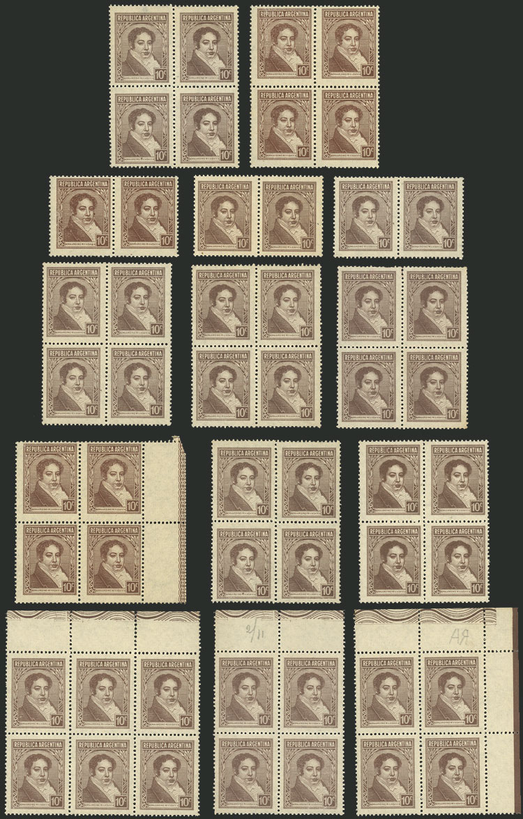 Lot 482 - Argentina general issues - Guillermo Jalil - Philatino Auction # 2332 ARGENTINA: General sale with lots at very low starts! Lot 482 - Argentina general issues - Guillermo Jalil - Philatino Auction # 2332 ARGENTINA: General sale with lots at very low starts!
