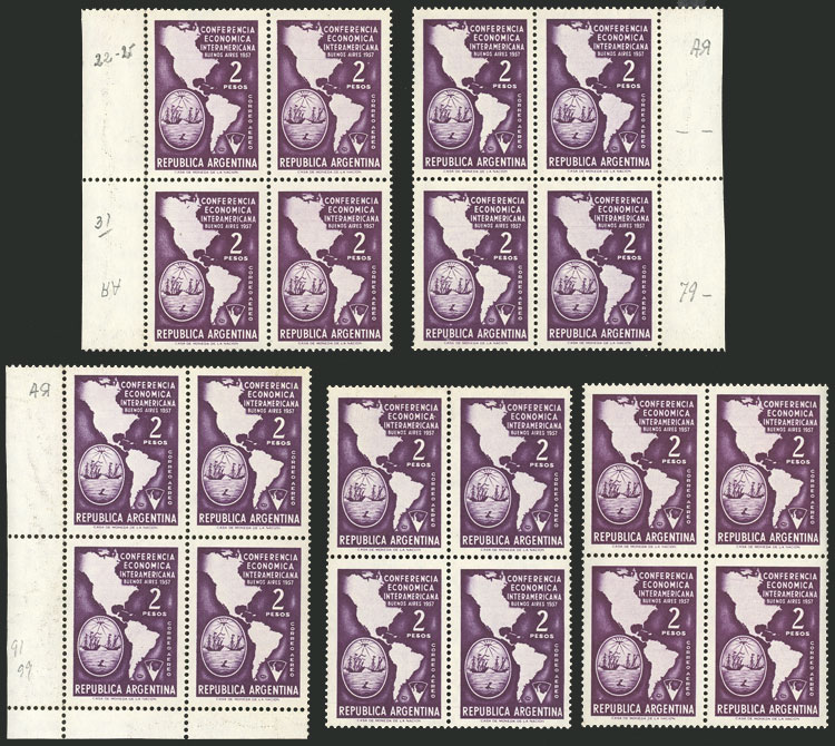 Lot 808 - Argentina general issues - Guillermo Jalil - Philatino Auction # 2332 ARGENTINA: General sale with lots at very low starts! Lot 808 - Argentina general issues - Guillermo Jalil - Philatino Auction # 2332 ARGENTINA: General sale with lots at very low starts!