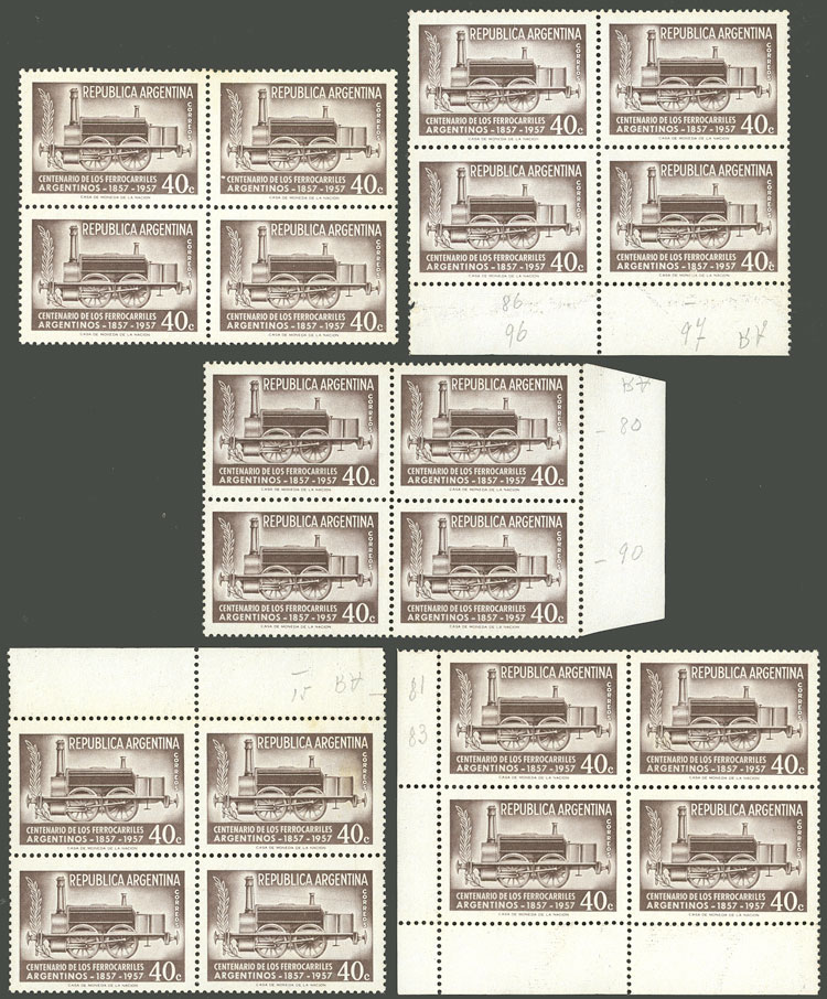 Lot 812 - Argentina general issues - Guillermo Jalil - Philatino Auction # 2332 ARGENTINA: General sale with lots at very low starts! Lot 812 - Argentina general issues - Guillermo Jalil - Philatino Auction # 2332 ARGENTINA: General sale with lots at very low starts!