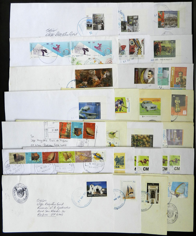 Lot 1321 - Argentina postal history -  Guillermo Jalil - Philatino Auction # 2332 ARGENTINA: General sale with lots at very low starts!