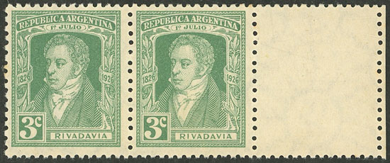 Lot 399 - Argentina general issues -  Guillermo Jalil - Philatino Auction # 2332 ARGENTINA: General sale with lots at very low starts!