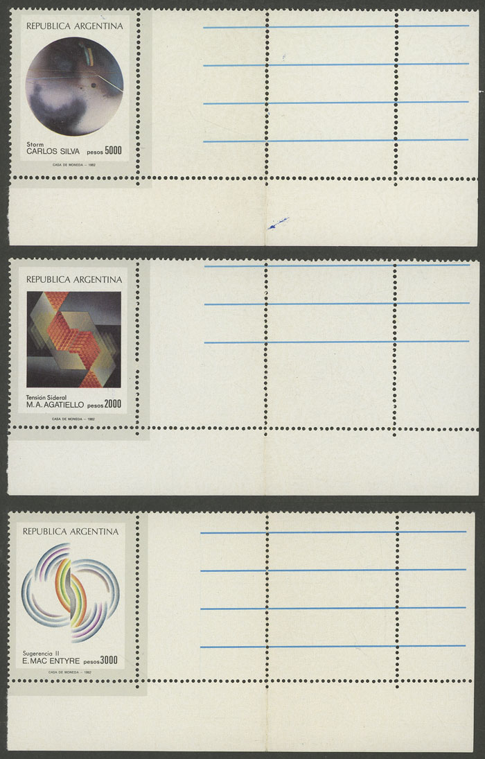 Lot 1038 - Argentina general issues - Guillermo Jalil - Philatino Auction # 2332 ARGENTINA: General sale with lots at very low starts! Lot 1038 - Argentina general issues - Guillermo Jalil - Philatino Auction # 2332 ARGENTINA: General sale with lots at very low starts!
