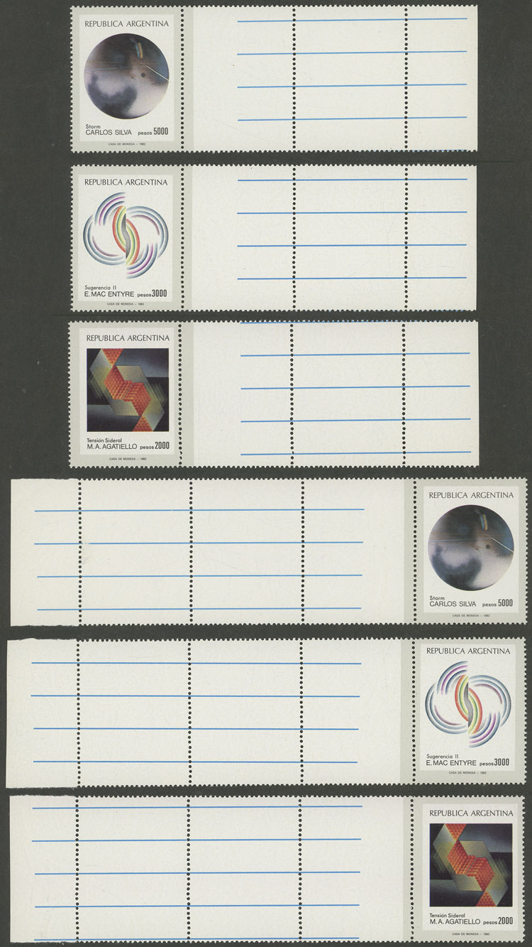 Lot 1037 - Argentina general issues - Guillermo Jalil - Philatino Auction # 2332 ARGENTINA: General sale with lots at very low starts! Lot 1037 - Argentina general issues - Guillermo Jalil - Philatino Auction # 2332 ARGENTINA: General sale with lots at very low starts!