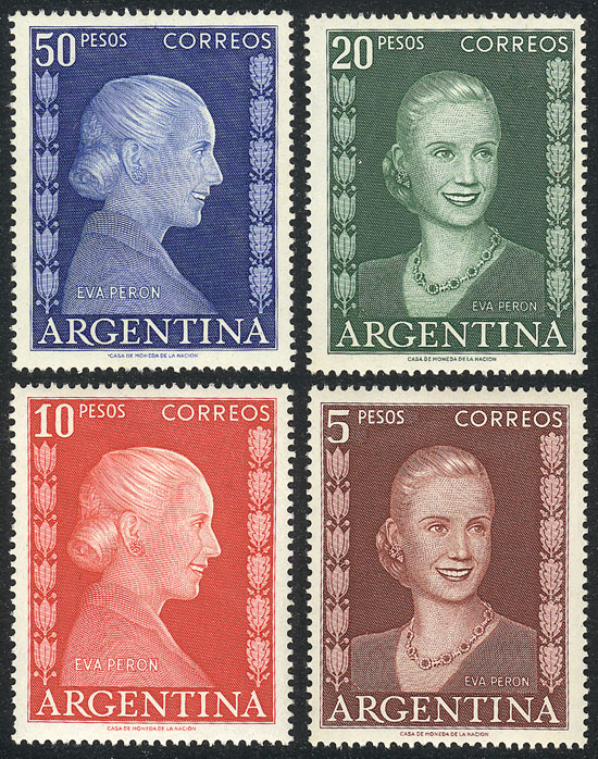 Lot 757 - Argentina general issues -  Guillermo Jalil - Philatino Auction # 2332 ARGENTINA: General sale with lots at very low starts!