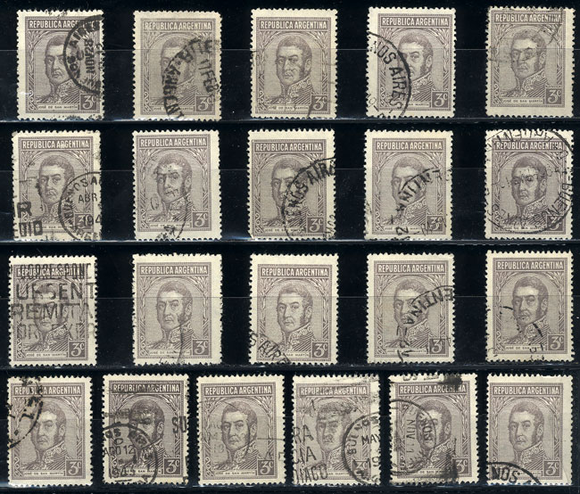 Lot 489 - Argentina general issues - Guillermo Jalil - Philatino Auction # 2332 ARGENTINA: General sale with lots at very low starts! Lot 489 - Argentina general issues - Guillermo Jalil - Philatino Auction # 2332 ARGENTINA: General sale with lots at very low starts!