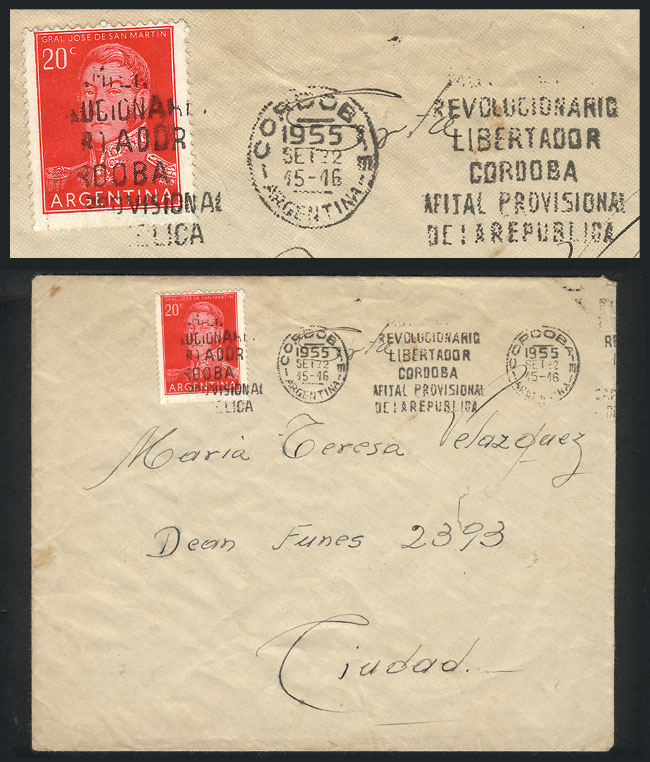 Lot 1275 - Argentina postal history -  Guillermo Jalil - Philatino Auction # 2332 ARGENTINA: General sale with lots at very low starts!