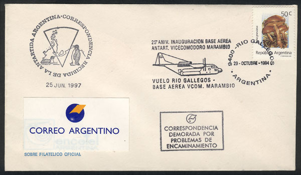 Lot 1318 - Argentina postal history -  Guillermo Jalil - Philatino Auction # 2332 ARGENTINA: General sale with lots at very low starts!