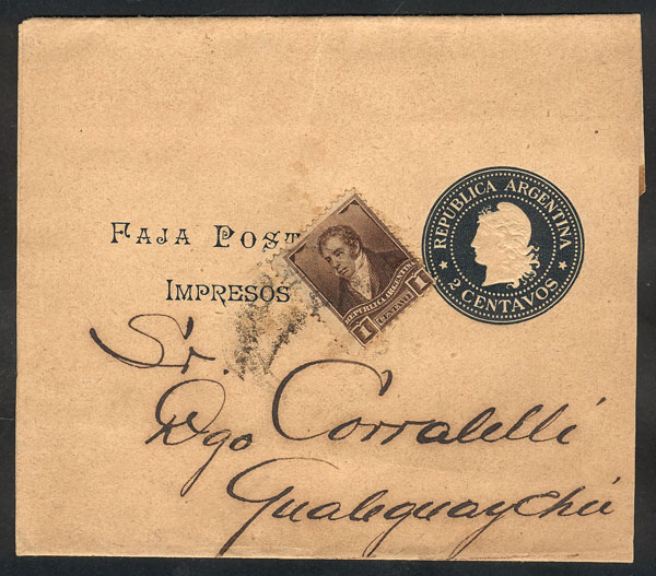 Lot 1232 - Argentina postal history -  Guillermo Jalil - Philatino Auction # 2332 ARGENTINA: General sale with lots at very low starts!