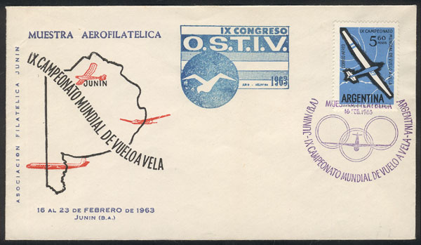 Lot 1287 - Argentina postal history - Guillermo Jalil - Philatino Auction # 2332 ARGENTINA: General sale with lots at very low starts! Lot 1287 - Argentina postal history - Guillermo Jalil - Philatino Auction # 2332 ARGENTINA: General sale with lots at very low starts!