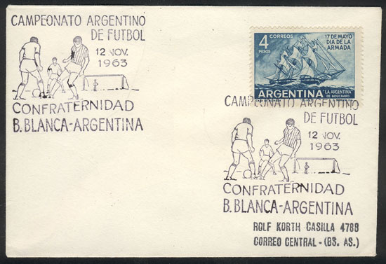 Lot 1288 - Argentina postal history - Guillermo Jalil - Philatino Auction # 2332 ARGENTINA: General sale with lots at very low starts! Lot 1288 - Argentina postal history - Guillermo Jalil - Philatino Auction # 2332 ARGENTINA: General sale with lots at very low starts!