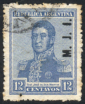 Lot 1210 - Argentina official stamps -  Guillermo Jalil - Philatino Auction # 2335 ARGENTINA: General auction with very good material and very low starts!