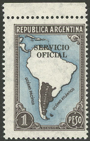Lot 1240 - Argentina official stamps - Guillermo Jalil - Philatino Auction # 2335 ARGENTINA: General auction with very good material and very low starts! Lot 1240 - Argentina official stamps - Guillermo Jalil - Philatino Auction # 2335 ARGENTINA: General auction with very good material and very low starts!