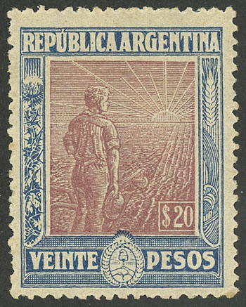 Lot 249 - Argentina general issues -  Guillermo Jalil - Philatino Auction # 2335 ARGENTINA: General auction with very good material and very low starts!
