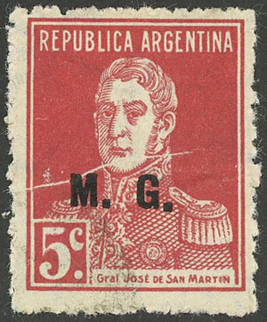 Lot 1199 - Argentina official stamps - Guillermo Jalil - Philatino Auction # 2335 ARGENTINA: General auction with very good material and very low starts! Lot 1199 - Argentina official stamps - Guillermo Jalil - Philatino Auction # 2335 ARGENTINA: General auction with very good material and very low starts!