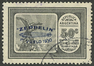 Lot 1076 - Argentina airmail -  Guillermo Jalil - Philatino Auction # 2335 ARGENTINA: General auction with very good material and very low starts!
