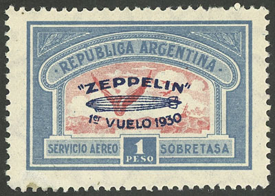Lot 1077 - Argentina airmail -  Guillermo Jalil - Philatino Auction # 2335 ARGENTINA: General auction with very good material and very low starts!