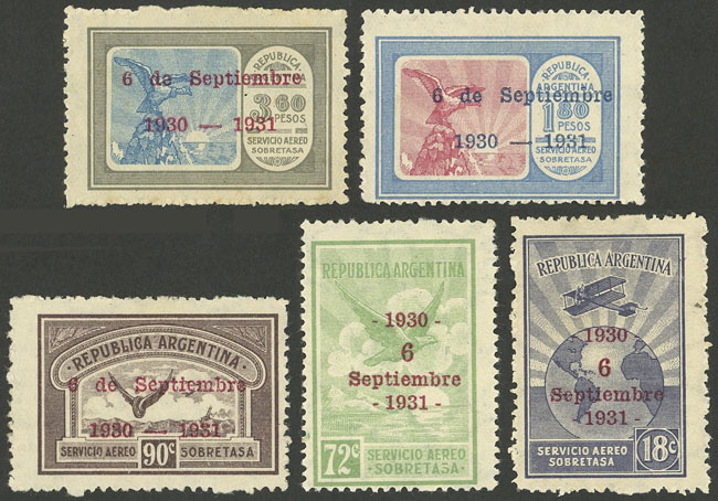 Lot 1081 - Argentina airmail -  Guillermo Jalil - Philatino Auction # 2335 ARGENTINA: General auction with very good material and very low starts!